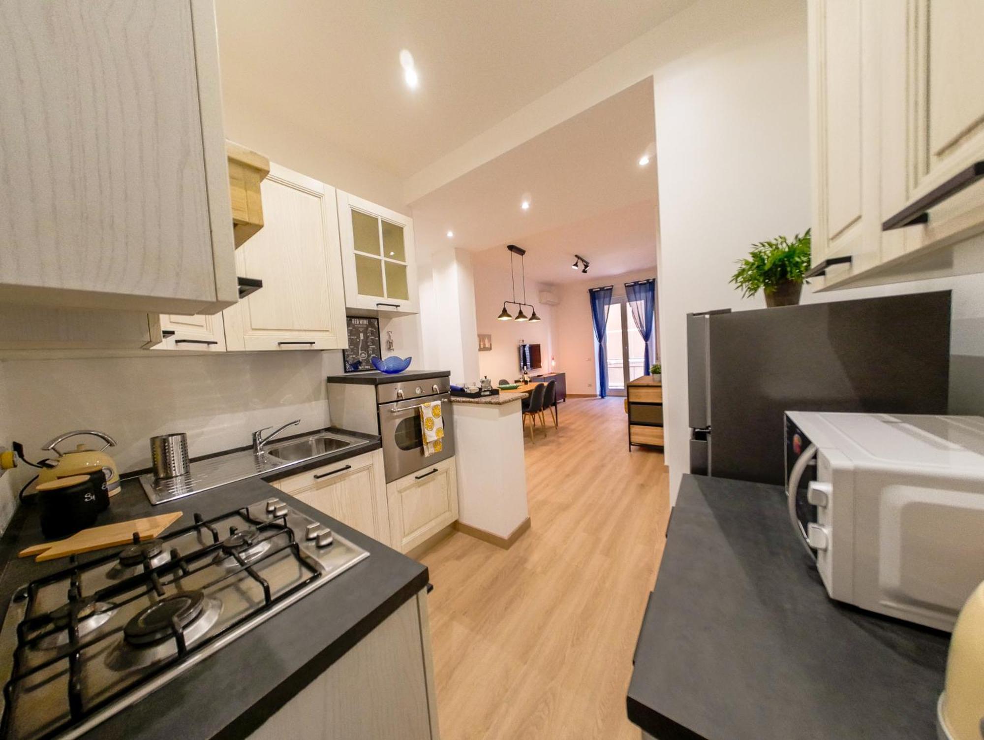 Chic Modern 2-Bedroom Near Metro Róma Kültér fotó