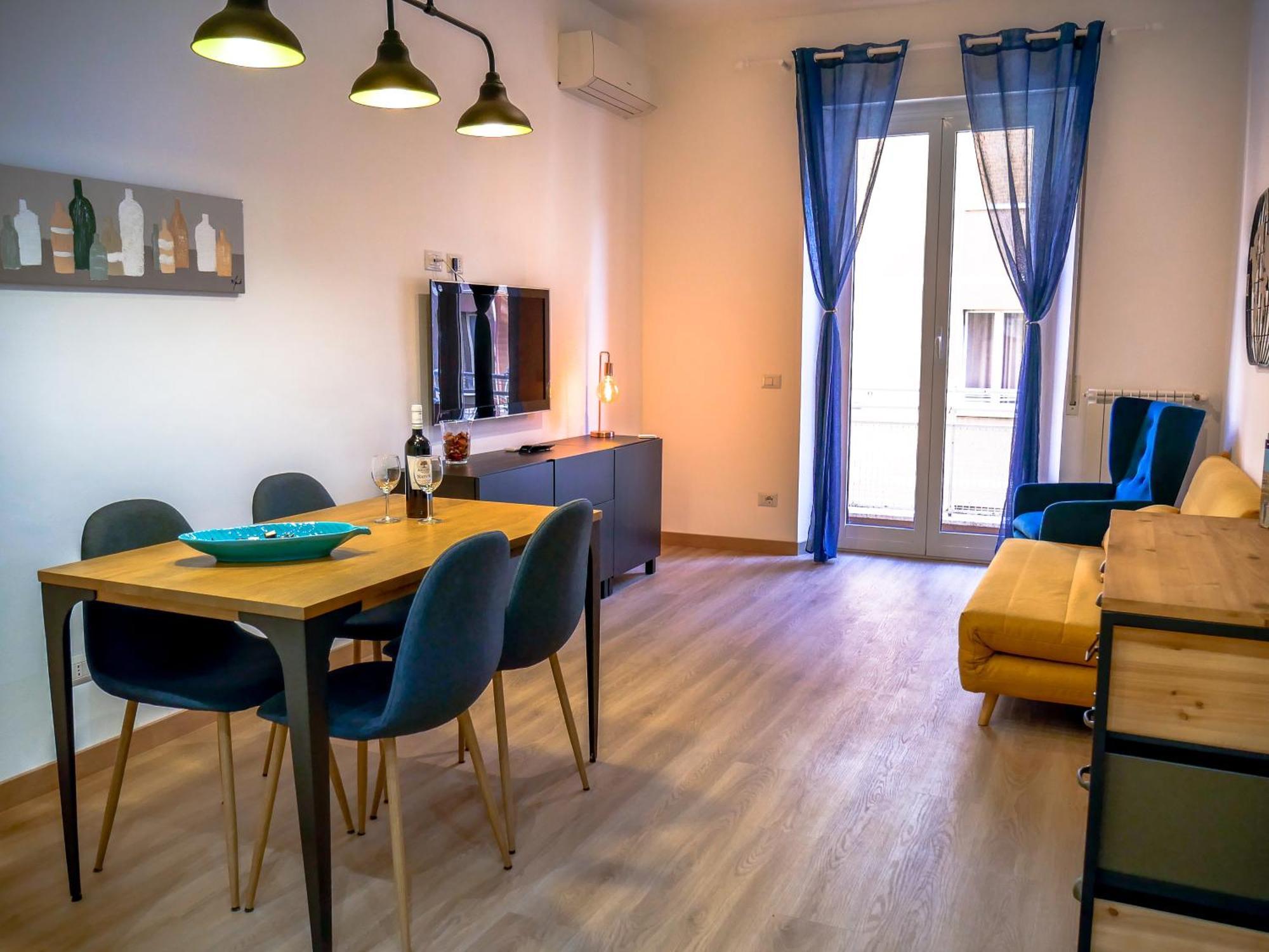 Chic Modern 2-Bedroom Near Metro Róma Kültér fotó